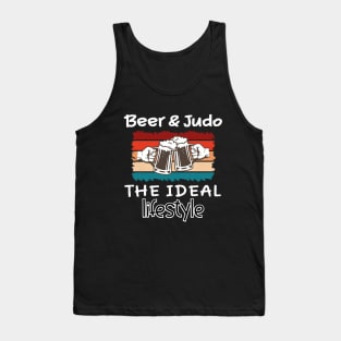 Beer and Judo the ideal lifestyle Tank Top